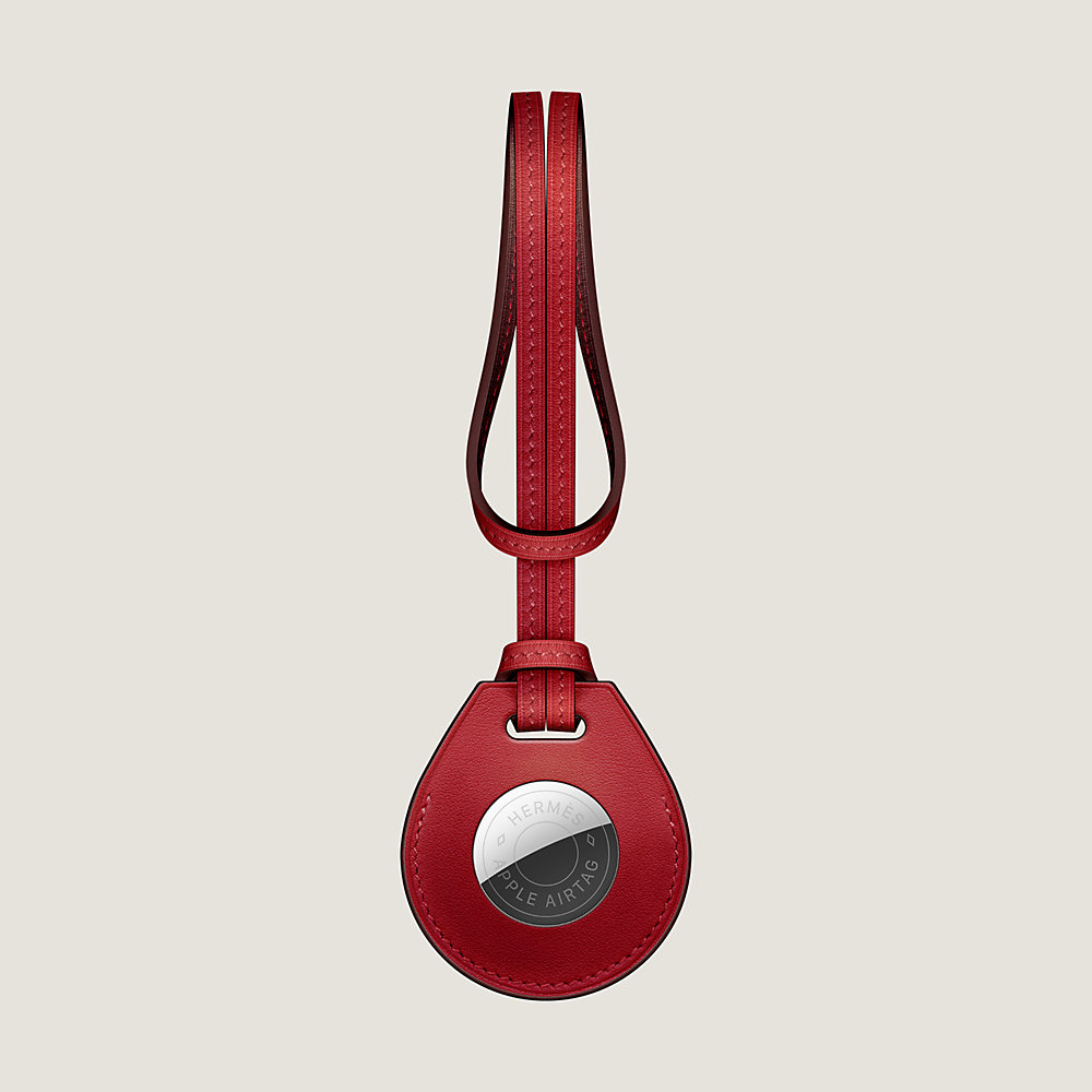 【Air Tag】HERMES Accessorio da borsa bicolore Apple AirTag Hermès Has Made Accessories for Apple's New AirTag Tracker